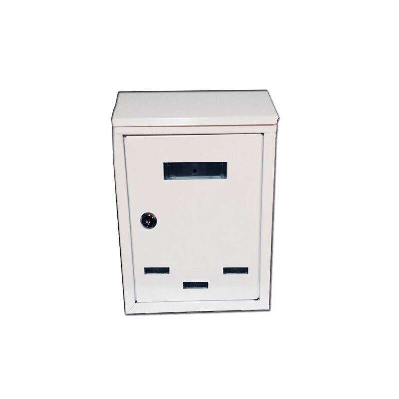 immagine 0 del prodotto fplus bambu pluvia cassetta postale verticale in metallo bianco 305x210x65 mmmb010