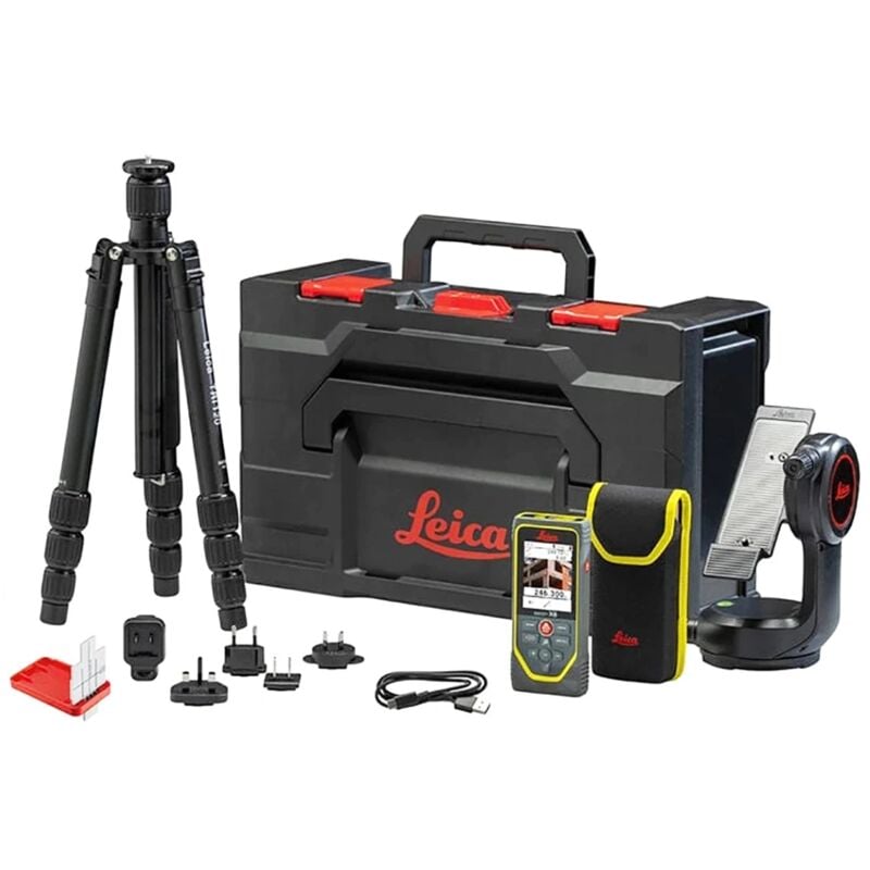 foto del prodotto fplus misuratore leica disto x6 p2p pack