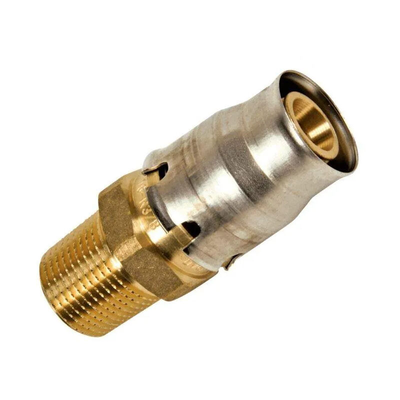 foto del prodotto fr nkische alpex plus raccordo tectite senza attrezzi per multistrato da 16 mm, maschio fisso 15x21