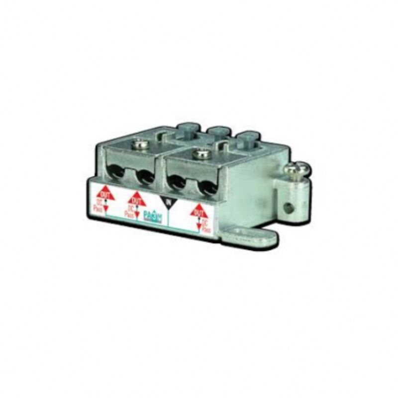 foto del prodotto fracarro derivatore morsetto 2 vie 2out 5 2400 18db mo de218m cod. 287466 