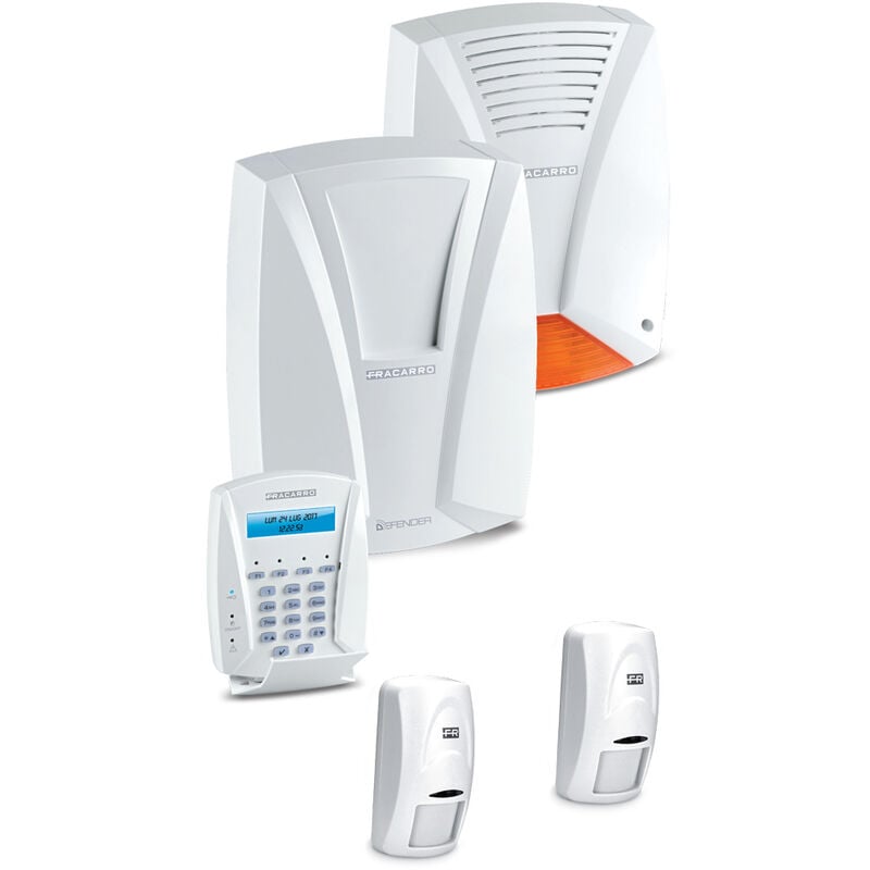 foto del prodotto fracarro kit allarme anti intrusione casa home evo defender codice 910431