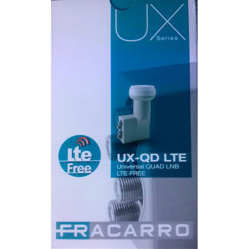 foto del prodotto fracarro lnb illuminatore occhio parabola 4 uscite full hd sky ux qd lte free