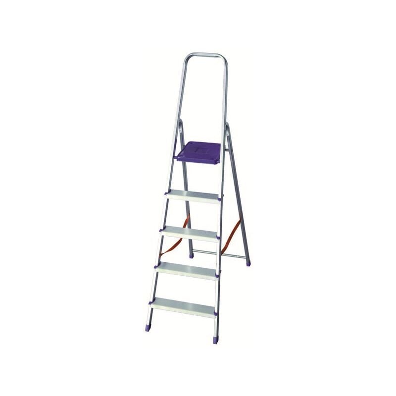 foto del prodotto framar scala scaletto in alluminio facal 4 gradini domus k100 leggera rinforzata 100kg