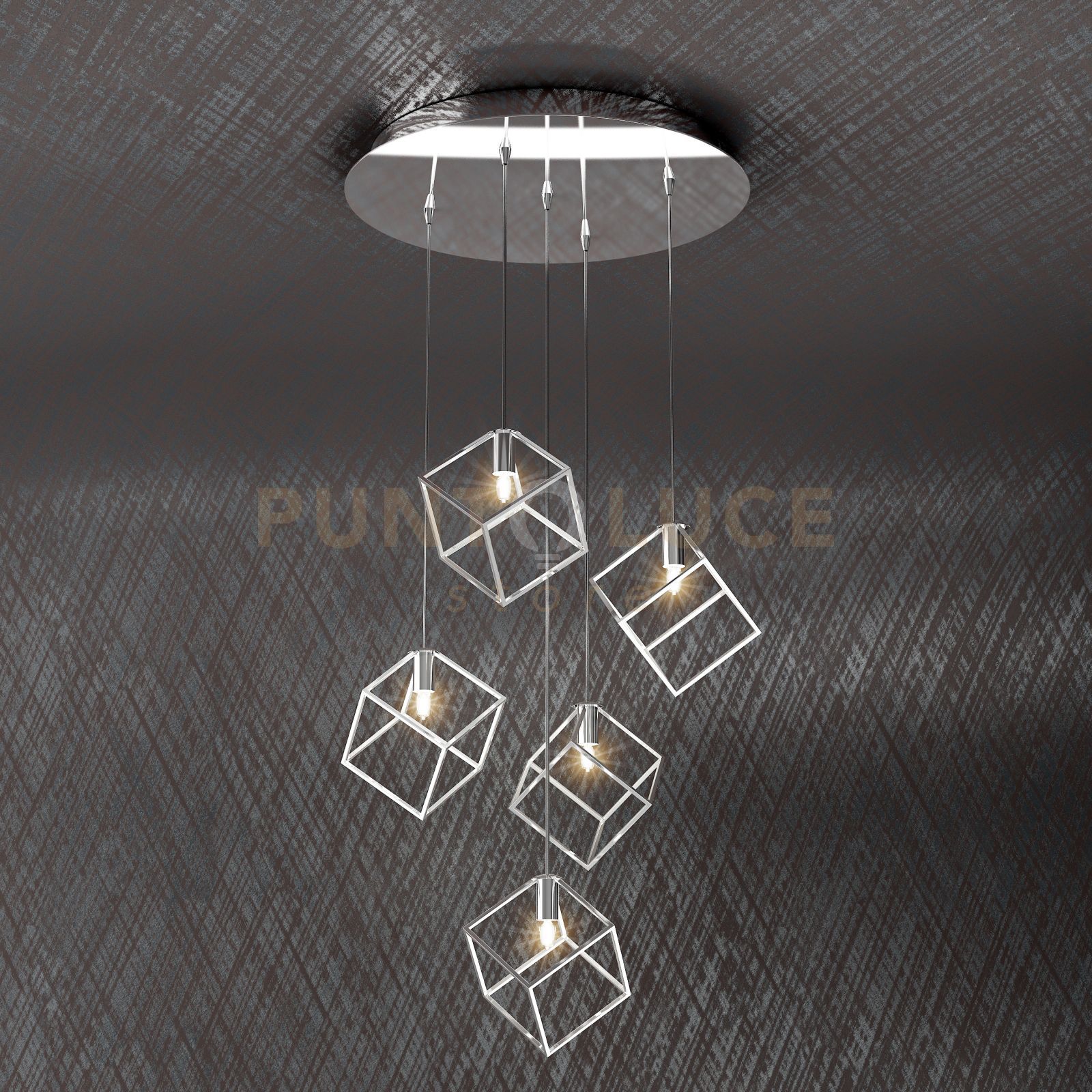 foto del prodotto frame sospensione 5 luci 1125-s5