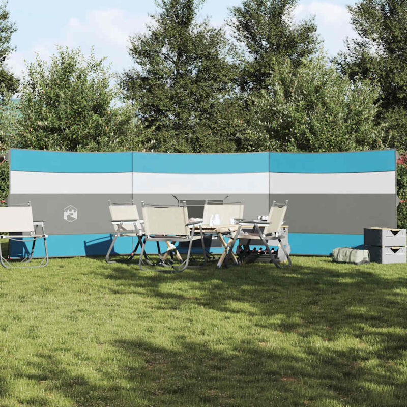 foto del prodotto frangivento da campeggio blu 508x130 cm impermeabile vidaxl