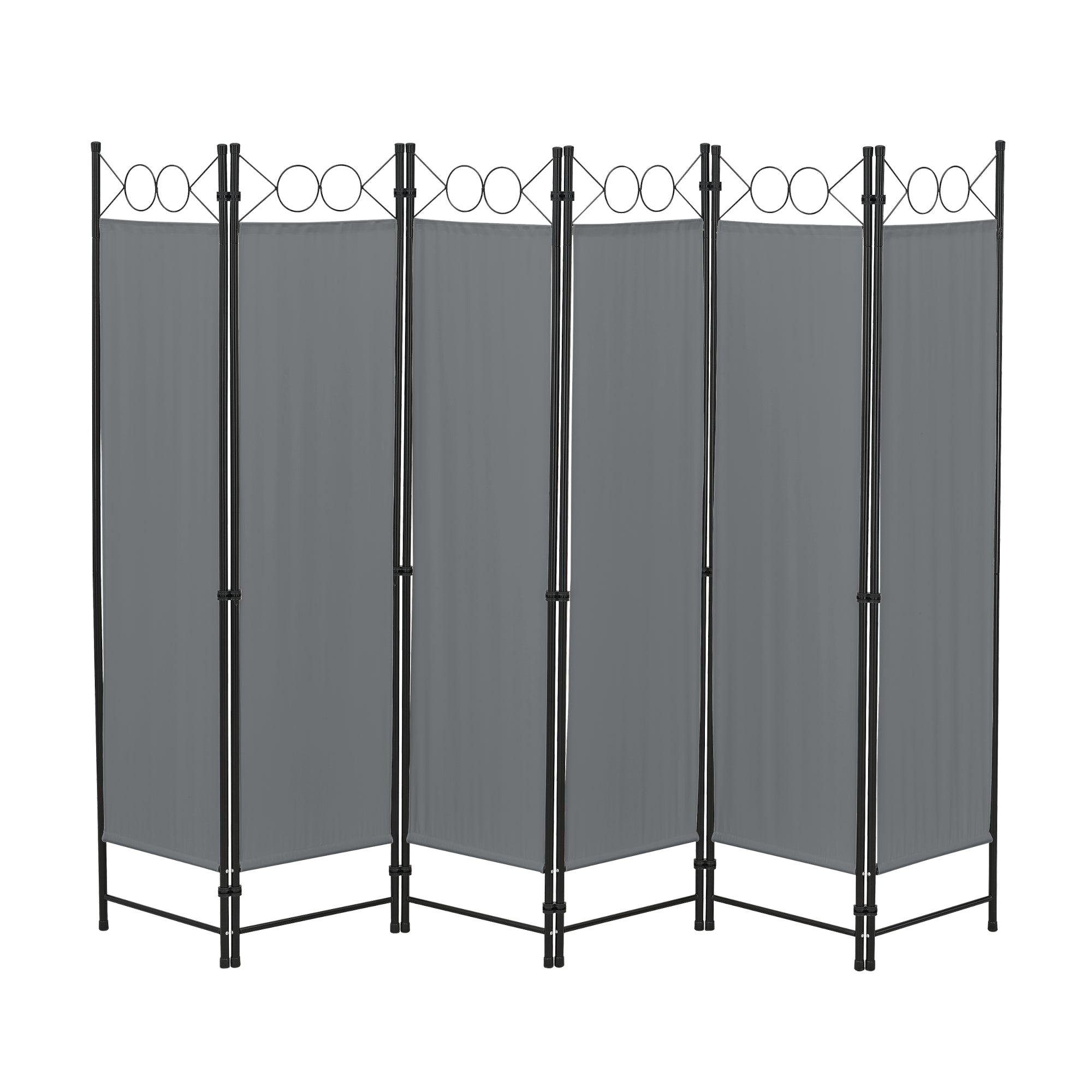 foto del prodotto frangivista 6 ante 171 x 240 cm grigio scuro 03 0008070