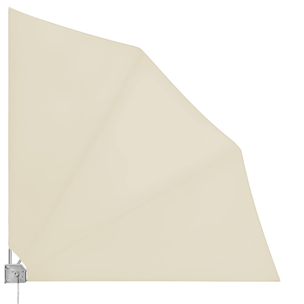 foto del prodotto frangivista da balcone 2 pz beige 140x140cm