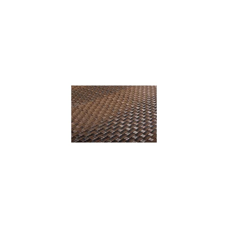 foto del prodotto frangivista in rattan artificiale per balcone e o recinzione giardino 1300 gr m2 misura 100x300 cm color marrone