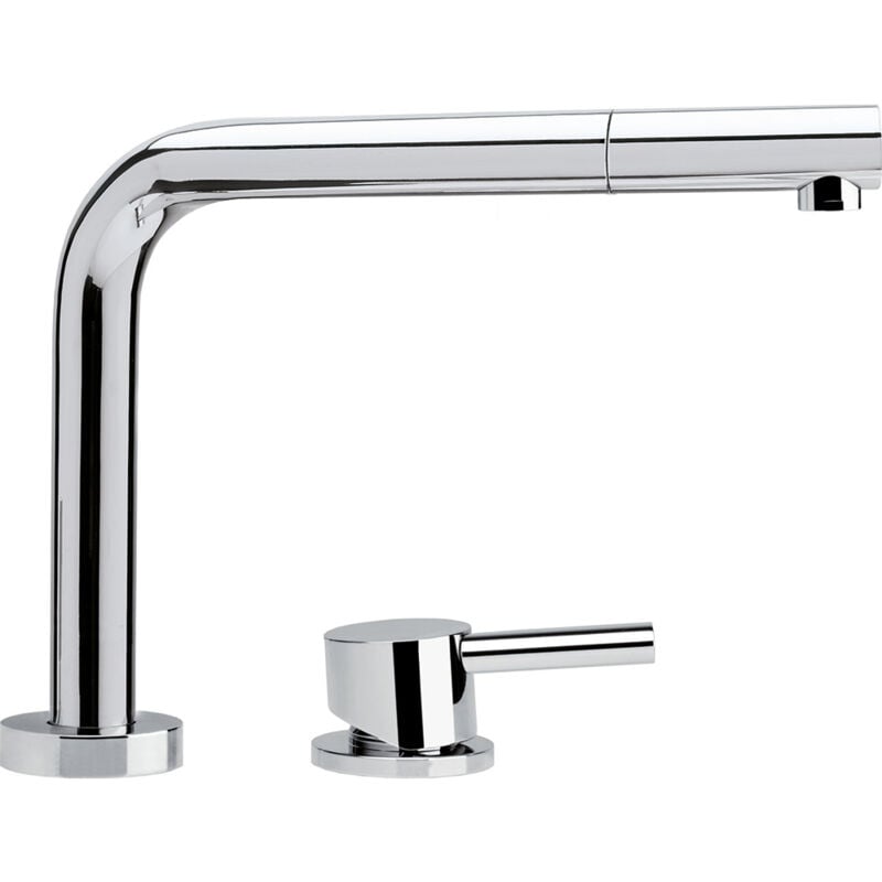 foto del prodotto franke 115.0486.978. tipo di beccuccio standard, colore del prodotto cromo, materiale del rubinetto metallo. altezza max 17,6 cm, altezza sopra