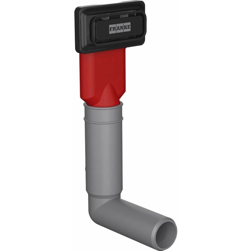 foto del prodotto franke accessori troppopieno a scomparsa quadrato colorline, nero opaco 112.0657.273