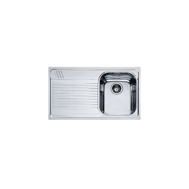 foto del prodotto franke armonia amx 611. tipo di lavello lavello montato su piano, forma del lavandino rettangolare, materiale del lavandino acciaio inox.