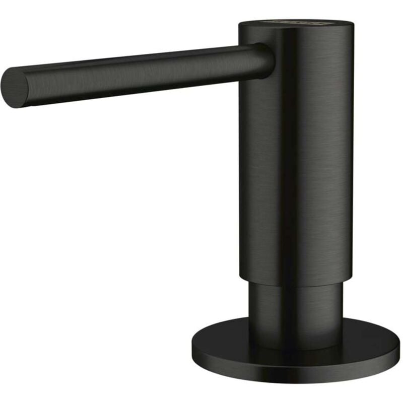 foto del prodotto franke atlas neo dispenser di sapone, 350 ml, nero 112.0717.102