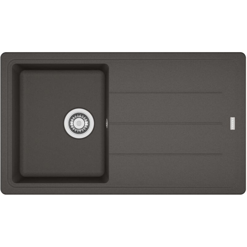 foto del prodotto franke basis lavabo in fragranite bfg 611 86, 86x50 cm, grigio ardesia 114.0713.946
