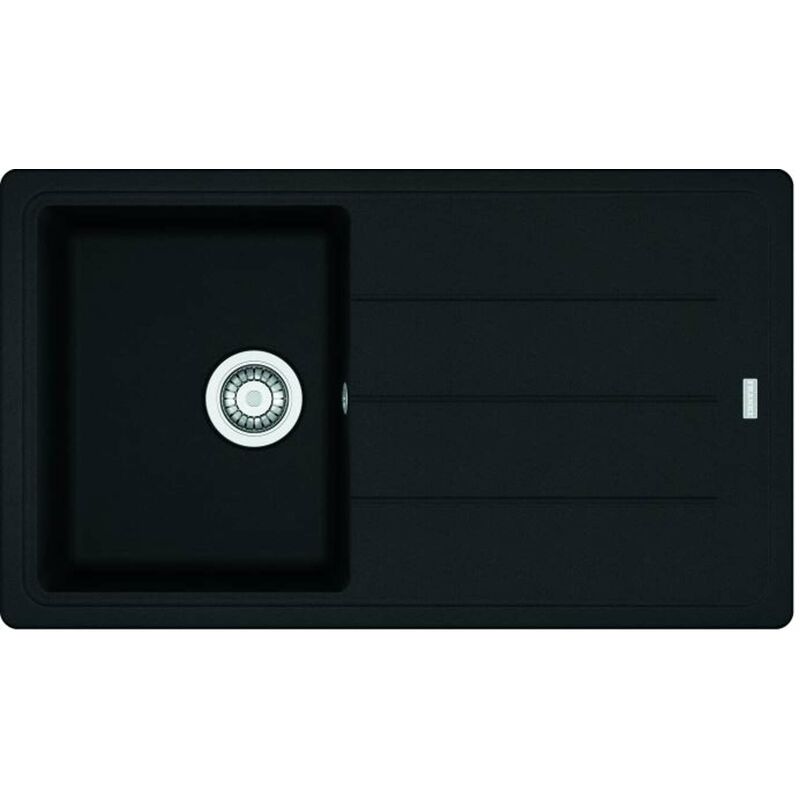 foto del prodotto franke basis lavello in fragranite bfg 611 86, 86x50 cm, nero opaco 114.0661.512