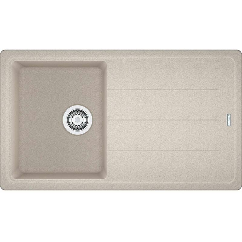 foto del prodotto franke basis lavello in fragranite bfg 611 86, 86x50 cm, sahara 114.0494.915