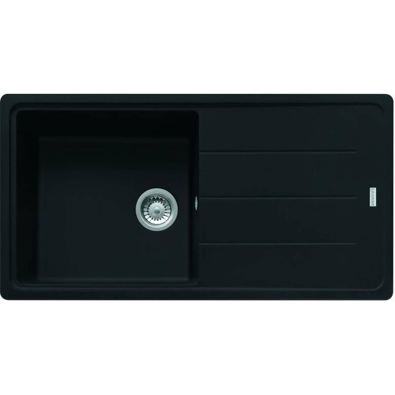 foto del prodotto franke basis lavello in fragranite bfg 611, 97x50 cm, nero opaco 114.0661.511