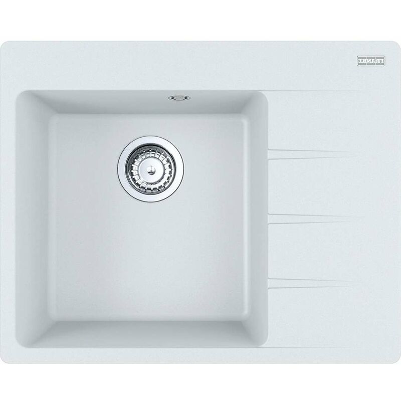 foto del prodotto franke centro lavello in fragranite cng 611 62 tl 2, 62x50 cm, ghiaccio bianco 114.0637.494