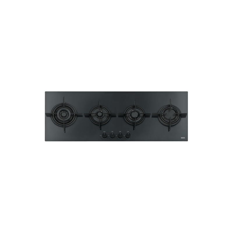 foto del prodotto franke crystal fhcr 1204 3g tc he bk c. colore del prodotto nero, posizionamento dell apparecchio da incasso, tipo di piano cottura gas.