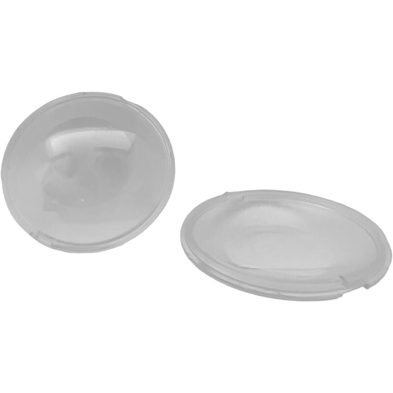 foto del prodotto franke ericambi , kit x2 pezzi plafoniera tonda illuminazione diffusore cappa aspirante, compatibile con faber dimensioni 63 mm ricambio