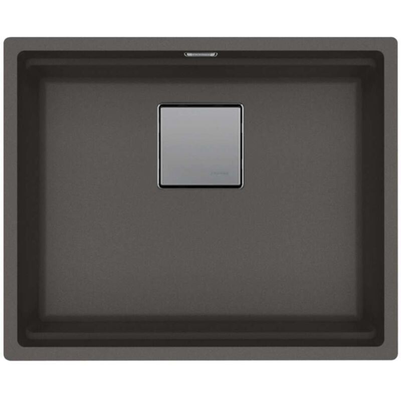 foto del prodotto franke kubus 2 lavabo in fragranite kng 110 52, 56x46 cm, grigio ardesia 125.0713.983