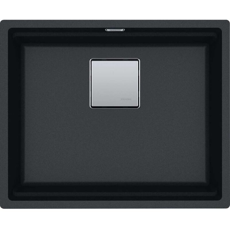 foto del prodotto franke kubus 2 lavello in fragranite kng 110 52, 56x46 cm, onice 125.0641.392