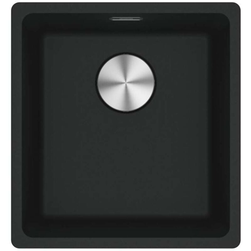 foto del prodotto franke maris lavello in fragranite mrg 110 37, 40x43 cm, nero opaco 125.0698.004