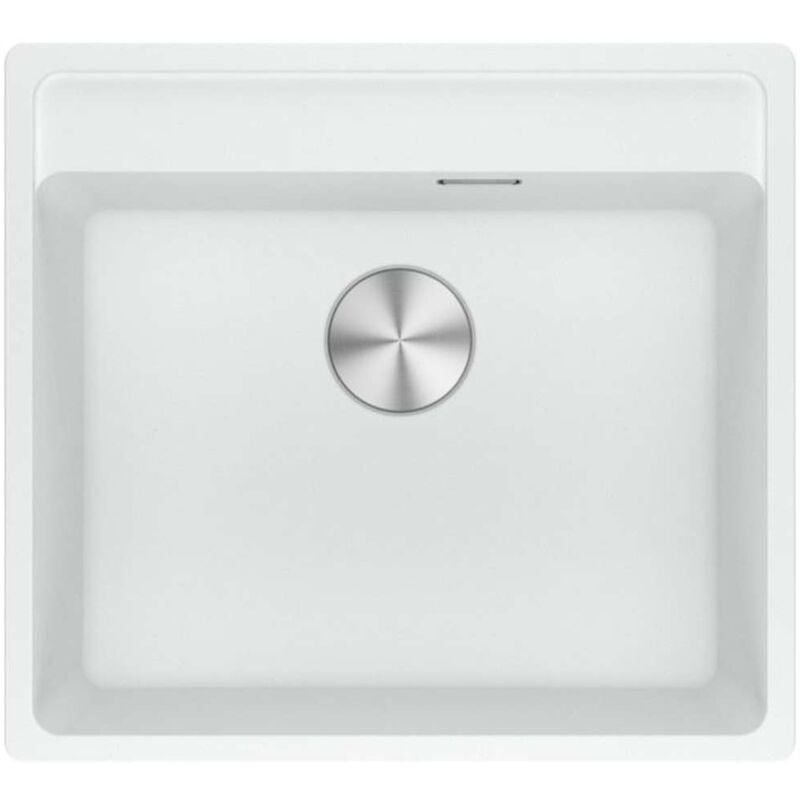 foto del prodotto franke maris lavello in fragranite mrg 610 52 rtl, 56x51 cm, bianco ghiaccio 114.0661.387