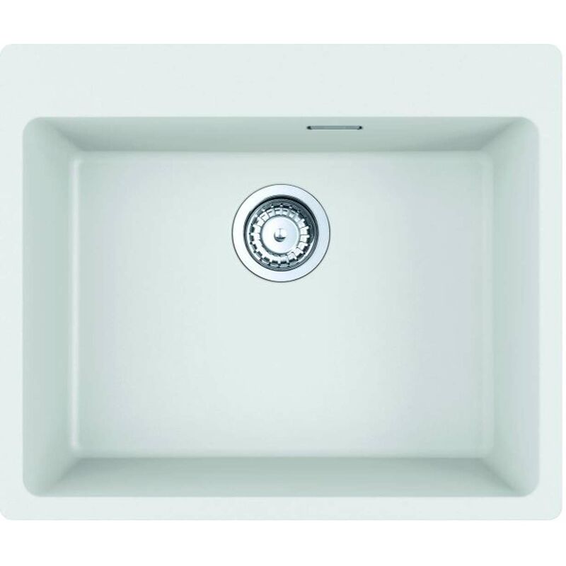 foto del prodotto franke maris lavello in fragranite mrg 610 54 ftl, 59x50 cm, bianco ghiaccio 114.0661.452