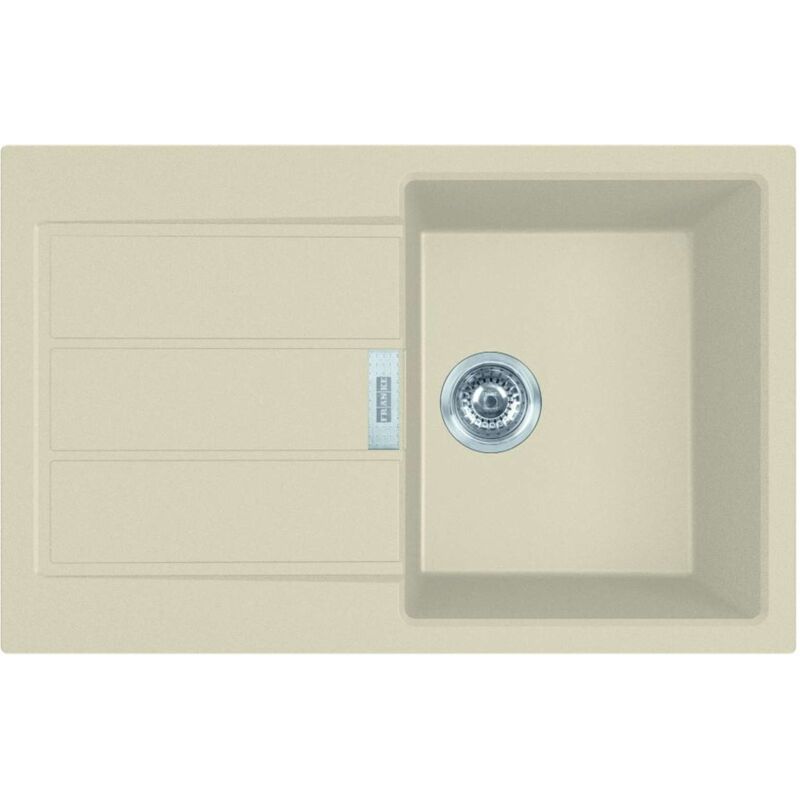 foto del prodotto franke sirius 2.0 lavello in tectonite s2d 611 78, 78x50 cm, beige 143.0670.896