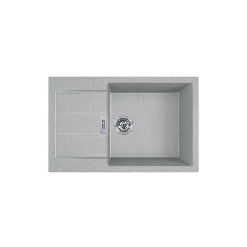 foto del prodotto franke sirius 2.0 lavello in tectonite s2d 611 78 xl 78x50 cm, grigio 143.0617.617