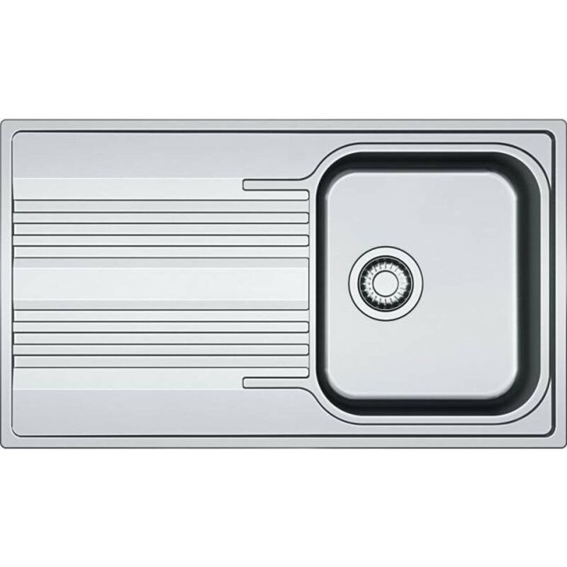 foto del prodotto franke smart lavello in acciaio inox srx 611 86, 86x50 cm, sifone 101.0395.016