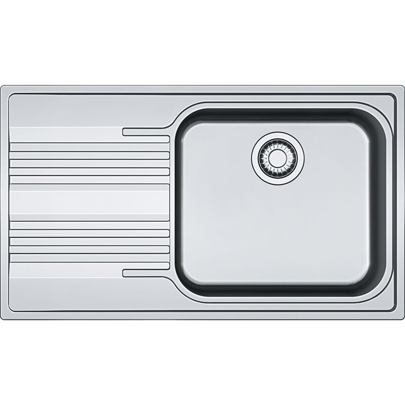 foto del prodotto franke smart srx 611 86 lb. tipo di lavello lavello ad incasso, forma del lavandino rettangolare, materiale del lavandino acciaio inox. larghezza 