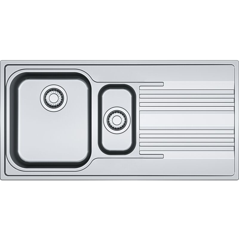 foto del prodotto franke smart srx 651. tipo di lavello lavello ad incasso, forma del lavandino rettangolare, materiale del lavandino acciaio inox. larghezza 