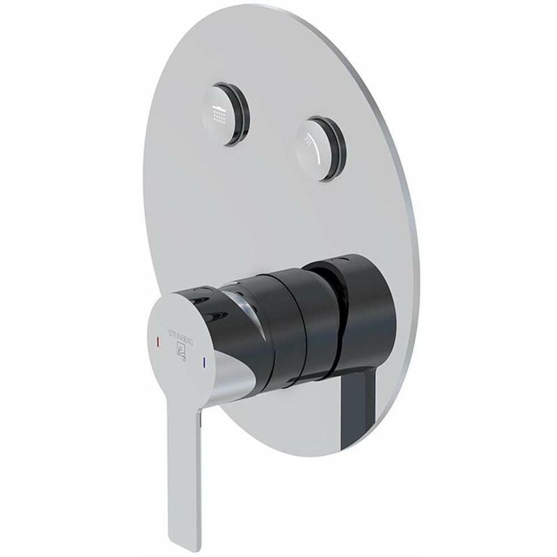 foto del prodotto franke steinberg 390 miscelatore ad incasso per 2 utenze, cromo 390 2321 3