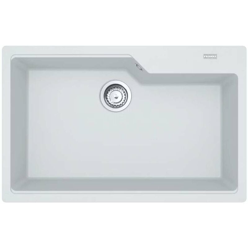 foto del prodotto franke urban lavello in fragranite ubg 610 78, 78x50 cm, bianco ghiaccio 114.0700.091