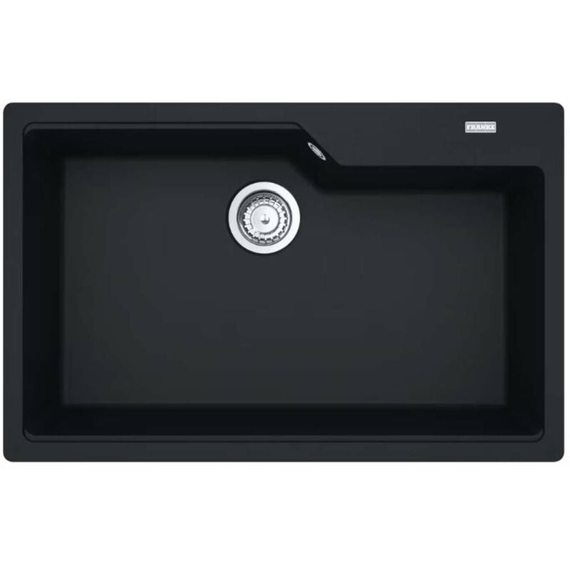 foto del prodotto franke urban lavello in fragranite ubg 610 78, 78x50 cm, nero opaco 114.0700.092