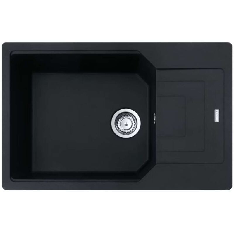 foto del prodotto franke urban lavello in fragranite ubg 611 78 bb, 78x50 cm, nero opaco 114.0700.104
