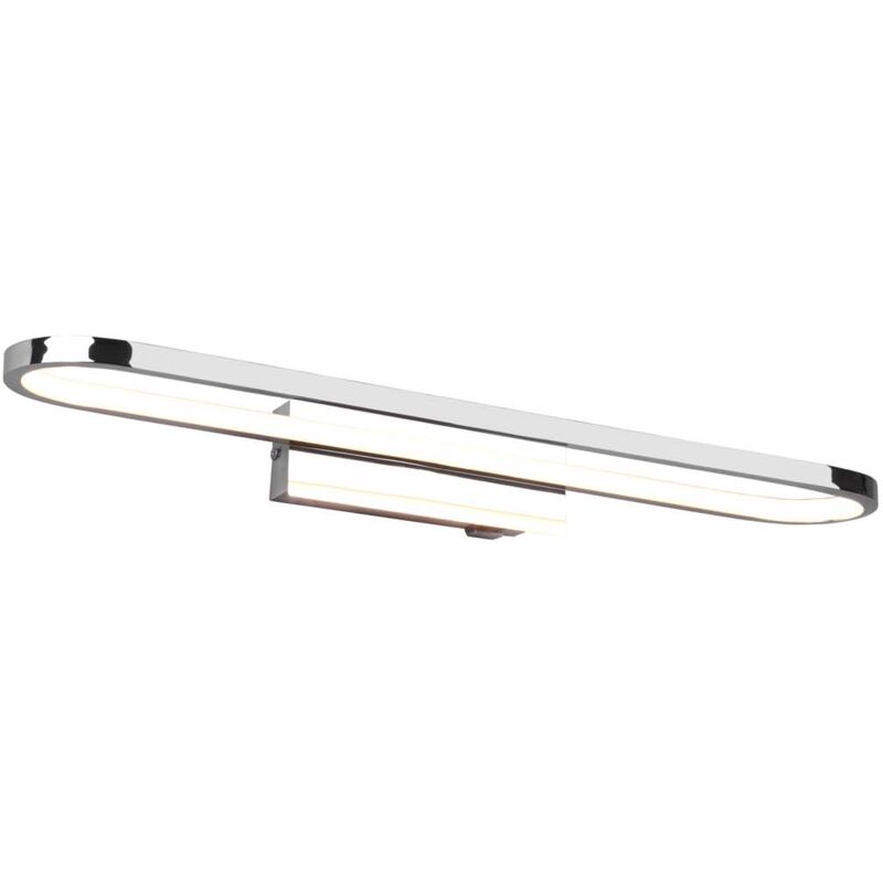 foto del prodotto frankystar gianni h2o applique led cromo con interruttore ip44 l. 60cm
