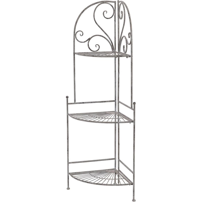 foto del prodotto frankystar jude scaffale in metallo anticato 49x36x122 cm