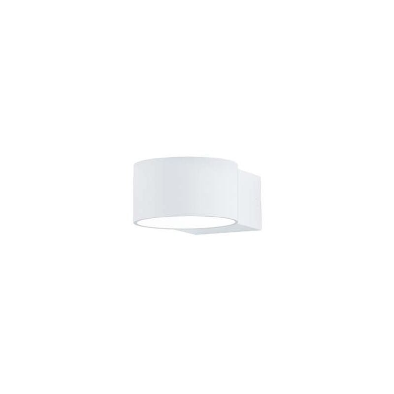 foto del prodotto frankystar lacapo applique led bianca interno bianco d. 10 p. 15 led osram