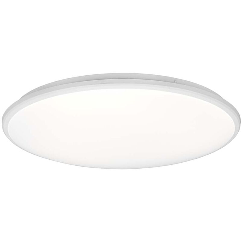 foto del prodotto frankystar limbus plafoniera led bordo bianco con dimmerazione con interruttore d.50cm