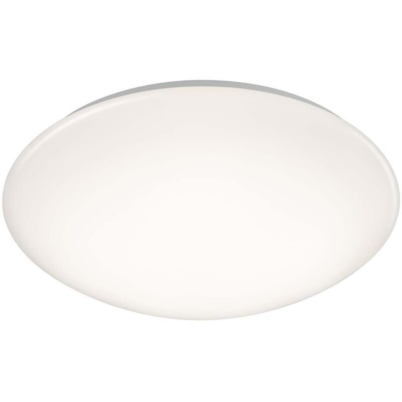 foto del prodotto frankystar lukida plafoniera led tonda diffusore metacrilato satinato con telecomando con funzioni di variazione luce calda e fredda, regolazione