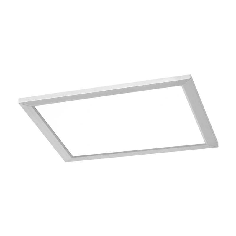foto del prodotto frankystar phoenix plafoniera led quadrata dimmerabile acciaio diff. bianco 30x30