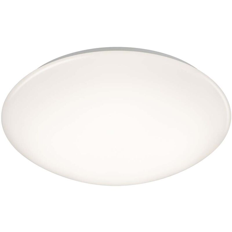 foto del prodotto frankystar pollux plafoniera led con sensore di movimento diffusore metacrilato bianco ip44 d. 27cm