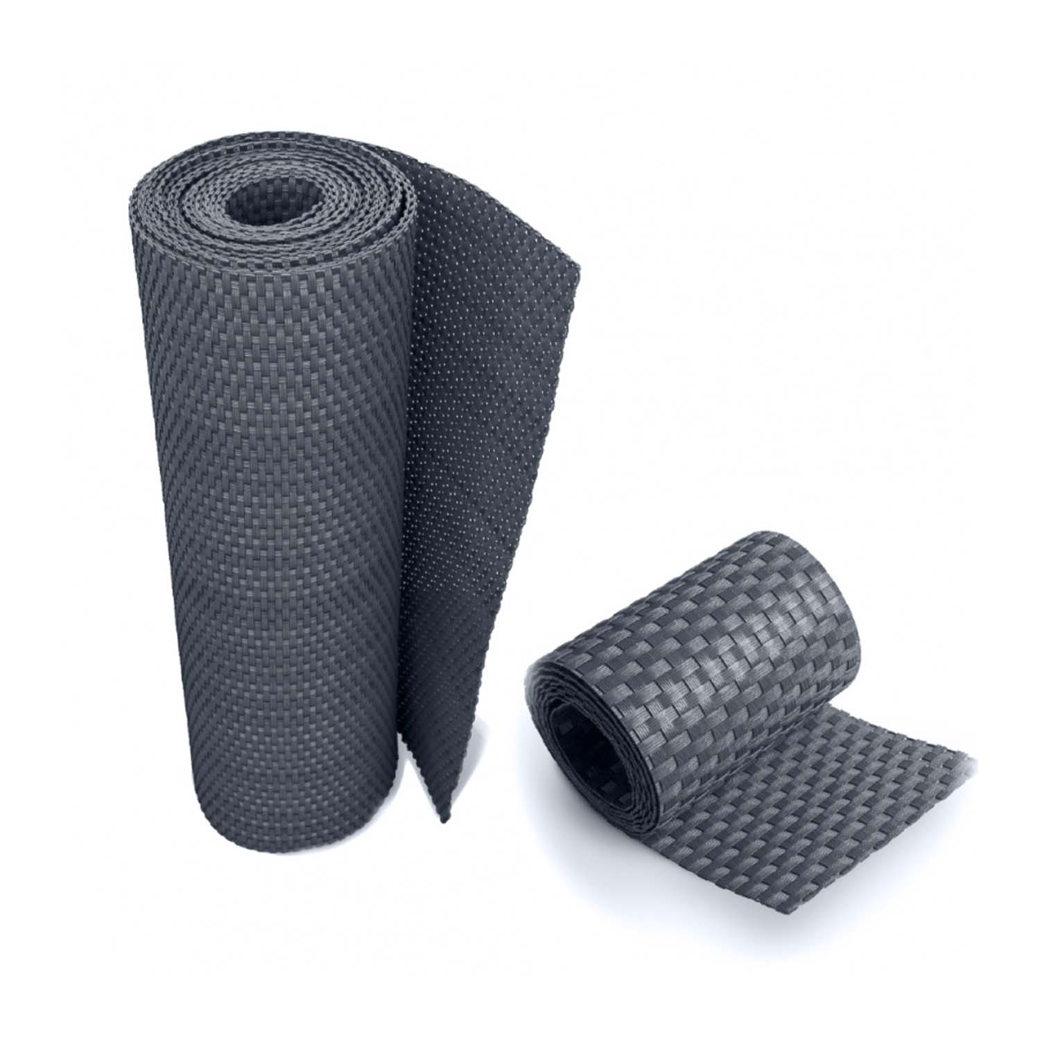 foto del prodotto frankystar rattanscreen pannello privacy frangivista e recinzione di protezione copertura per balcone e giardino grigio, 90x500cm