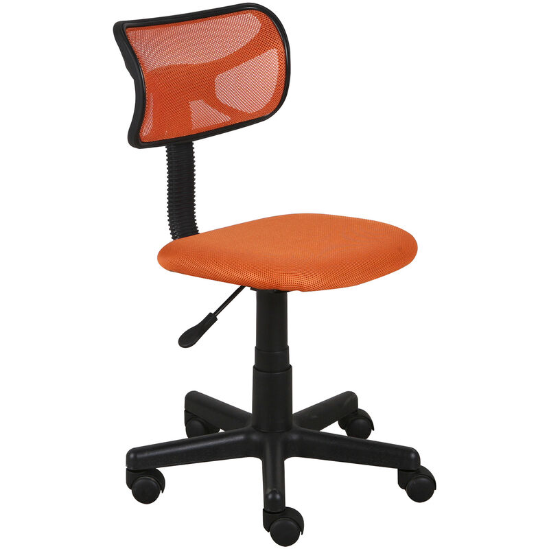 foto del prodotto frankystar sparky sedia da ufficio in poliestere e nylon arancio