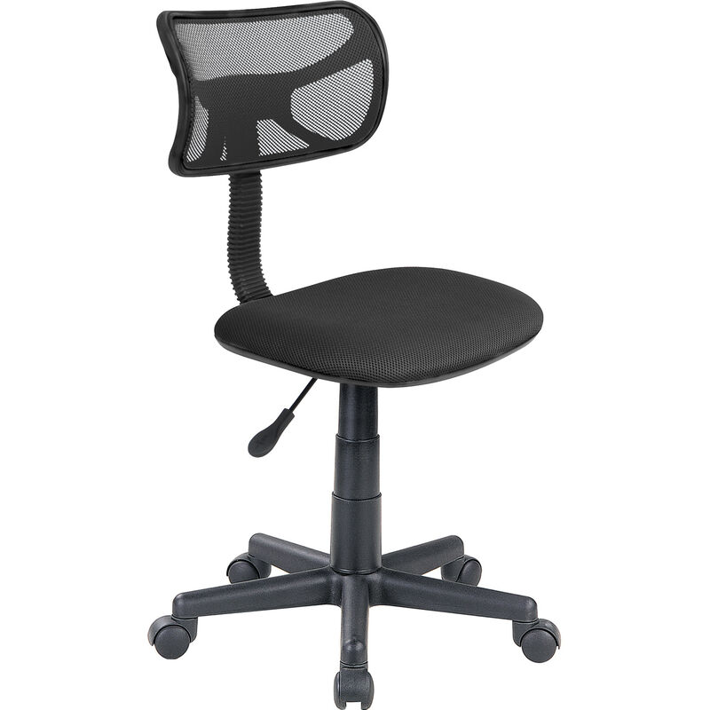 foto del prodotto frankystar sparky sedia da ufficio in poliestere e nylon nera