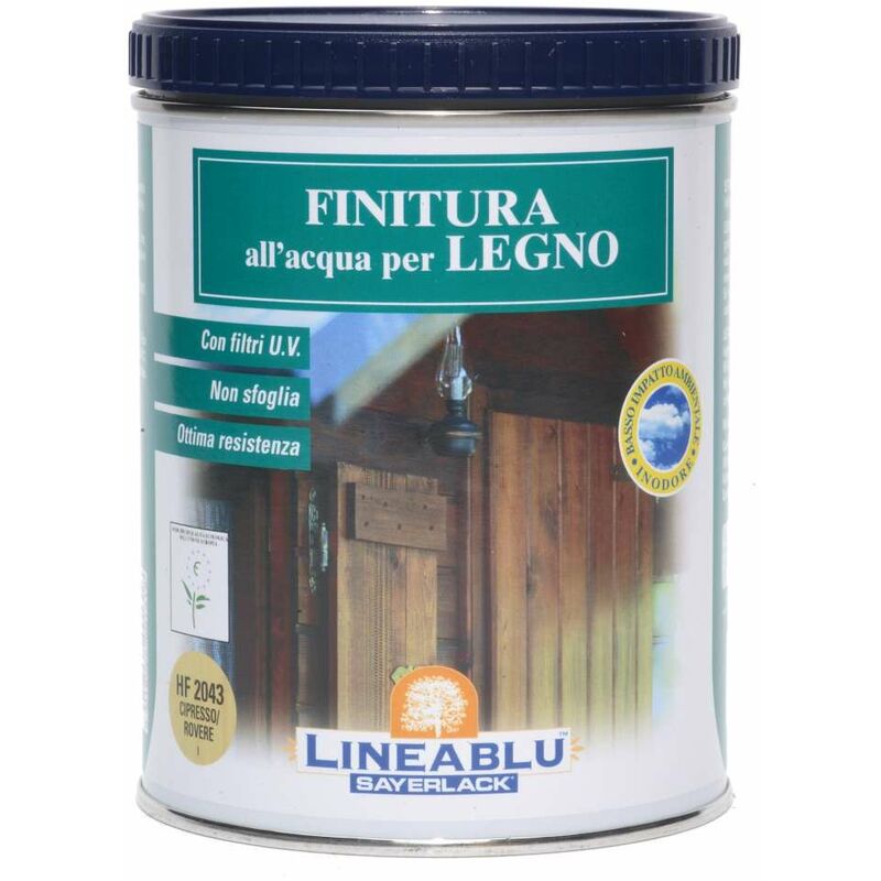 foto del prodotto fraschetti blu sayerlack finitura per esterni trasparente 2,5 l
