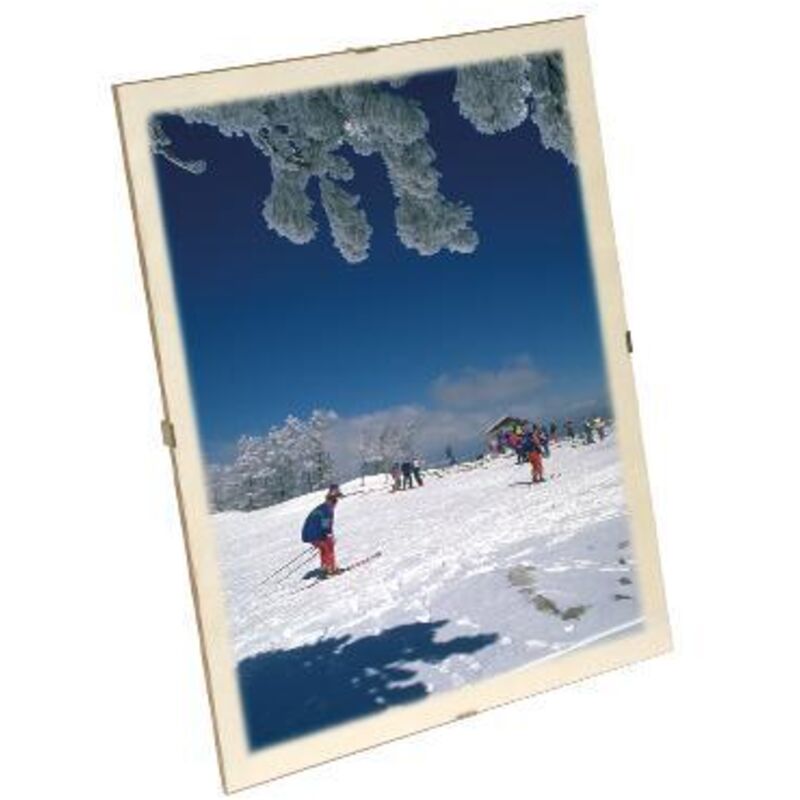 foto del prodotto fraschetti - cornice a giorno con lastra di protezione in plexiglass - 24x30 cm.