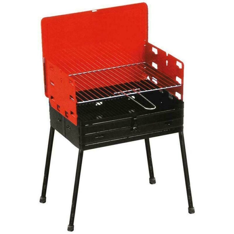 foto del prodotto fraschetti el gaucho barbecue picnic a carbone con gambe pieghevoli